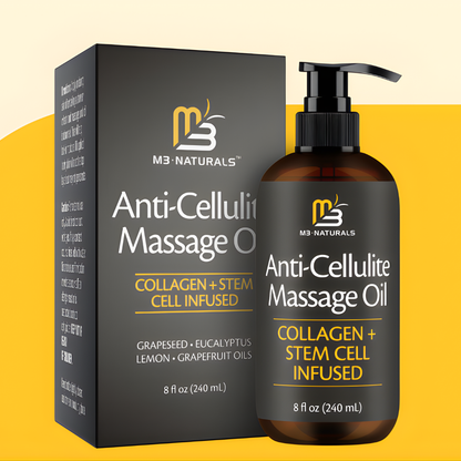 ANTI-CELLULITE MASSAGE OIL COLLAGEN – Masaje corporal, piel más firme y cuidado intensivo