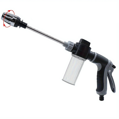 PISTOLA DE AGUA A PRESIÓN CON DEPÓSITO DE JABÓN – Potencia y versatilidad en cada limpieza