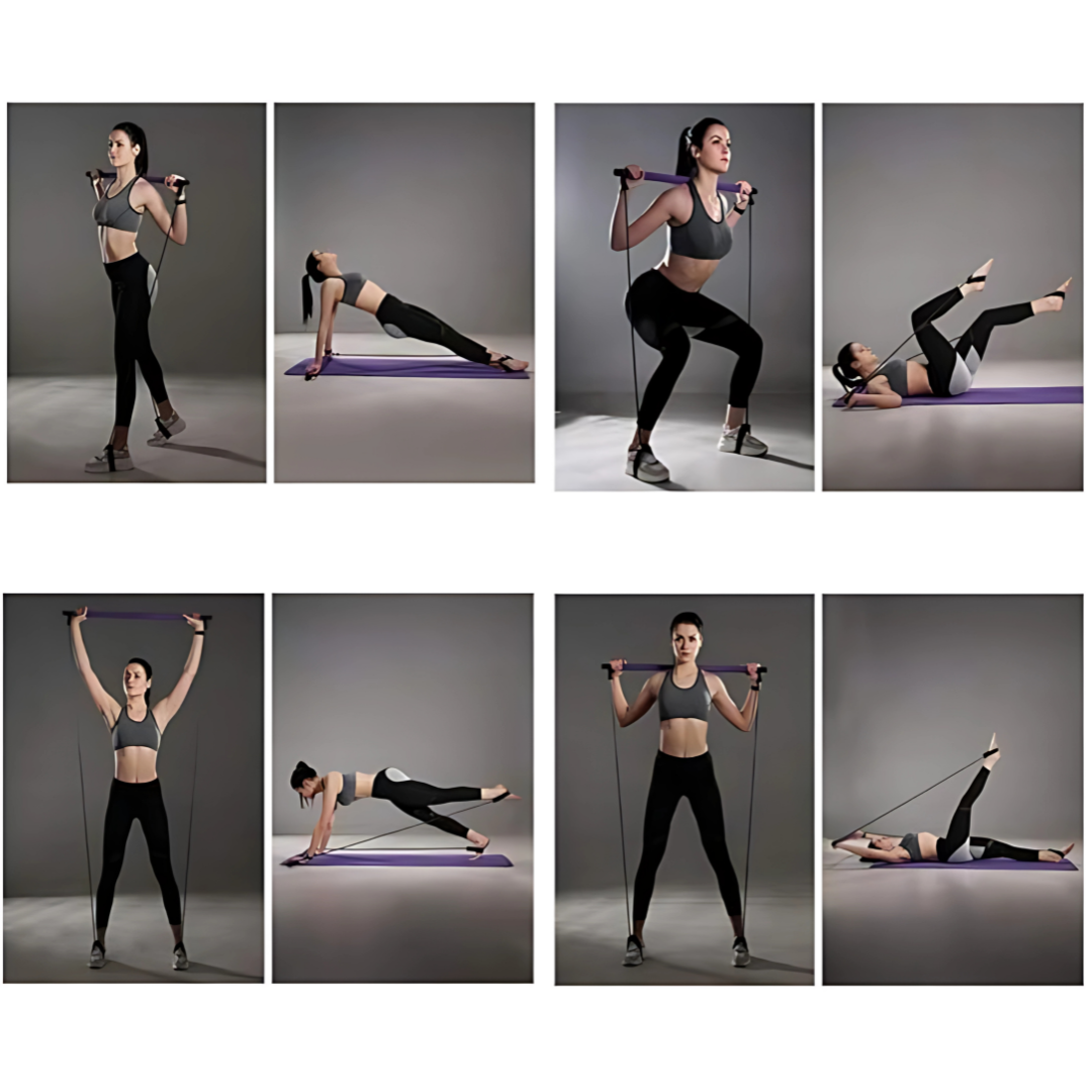 PILATES STUDIO – Tu gimnasio portátil para tonificar todo tu cuerpo