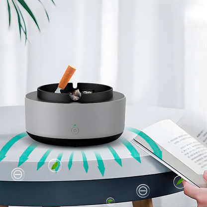 CENICERO ELÉCTRICO CON PURIFICADOR DE AIRE – Control de humo, ambiente más limpio y mayor comodidad en espacios cerrados