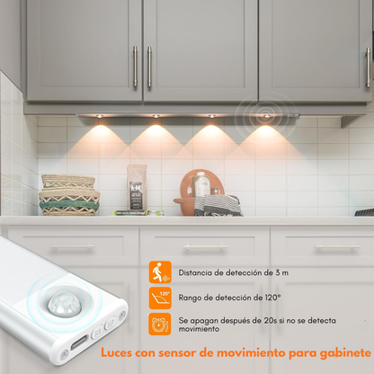 LUZ LED CON SENSOR DE MOVIMIENTO – Iluminación práctica y automática para tu hogar