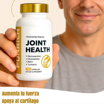 FUNRICH CÁPSULAS DE CÚRCUMA – Apoyo natural para articulaciones, movilidad y bienestar diario