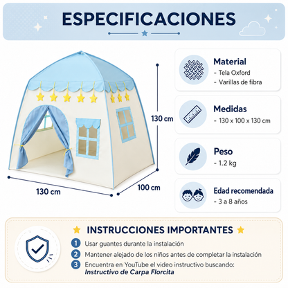 CASA DE JUEGO – Un espacio amplio para imaginar, jugar y crear