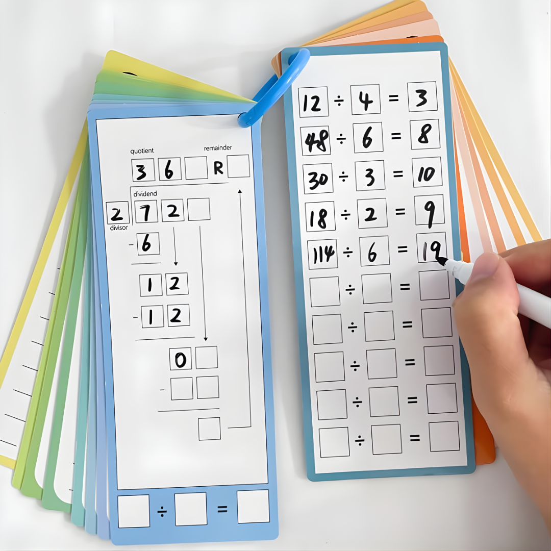 TARJETAS DIDÁCTICAS – Aprendizaje divertido, práctica constante y matemáticas sin estrés