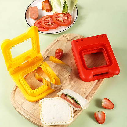 SANDWICH MOLD (PACK2) – Sándwiches perfectos, corte uniforme y cocina práctica