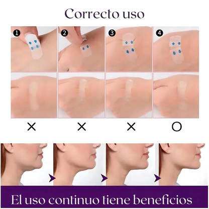 LIFTING PATCH – Efecto lifting instantáneo sin cirugía ni dolor