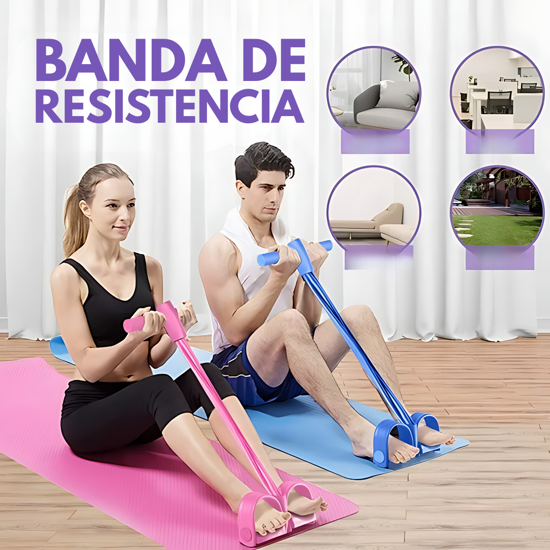 BANDA DE RESISTENCIA – Entrenamiento versátil, fuerza progresiva y ejercicio en cualquier lugar