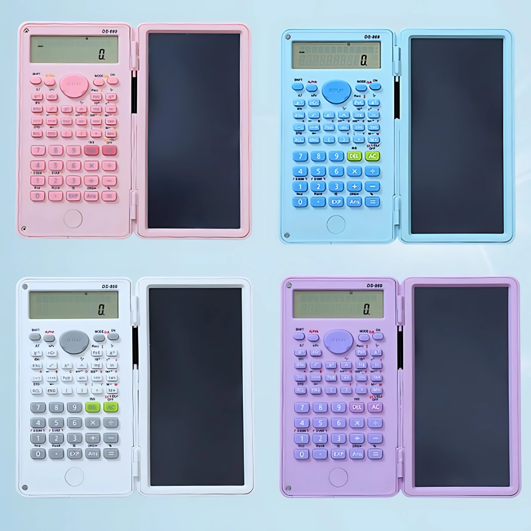 CALCULADORA CIENTÍFICA CON NOTE PAD – Precisión y practicidad en un solo dispositivo