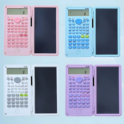 CALCULADORA CIENTÍFICA CON NOTE PAD – Precisión y practicidad en un solo dispositivo