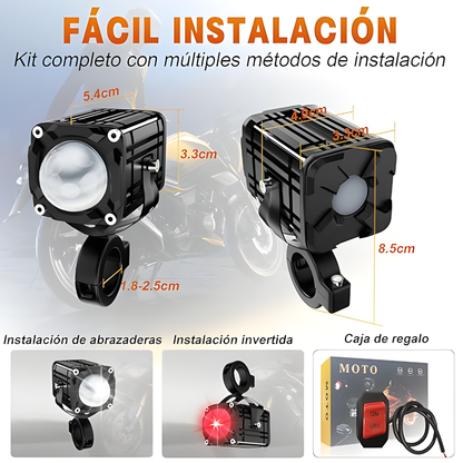 LUZ LED UNIVERSAL PARA VEHÍCULOS – Mayor visibilidad, conducción segura y iluminación potente