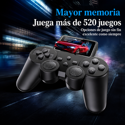 S10 GAMPAD DIGITAL GAME PLAYER — 520 juegos clásicos, para dos jugadores y en el televisor. Los 90 están de vuelta.
