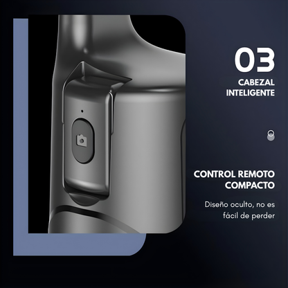 SOPORTE CON SEGUIMIENTO FACIAL – Grabaciones inteligentes, manos libres y enfoque automático en todo momento