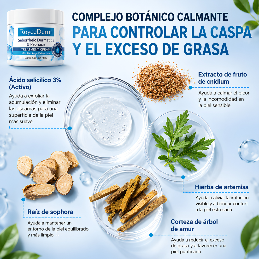 CREMA PARA DERMATITIS SEBORREICA Y PSORIASIS – Calma, hidrata y protege