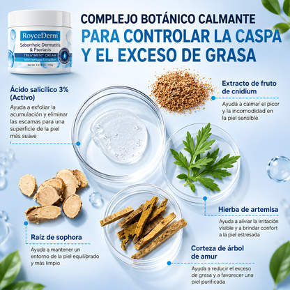 CREMA PARA DERMATITIS SEBORREICA Y PSORIASIS – Calma, hidrata y protege