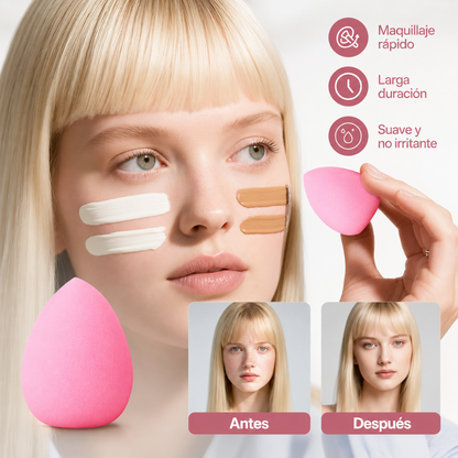 KIT DE MAQUILLAJE DE VIAJE 15 PIEZAS — Viajar ligera sin dejar de verte increíble