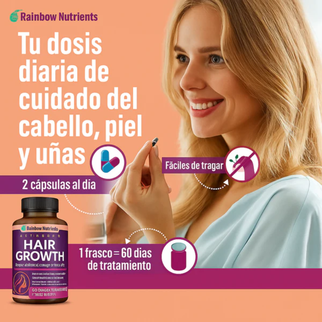 HAIR GROWTH — El cabello que perdiste puede volver a crecer