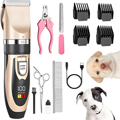 KIT DE CORTE PARA MASCOTAS HAPPY – Corte silencioso y preciso en casa
