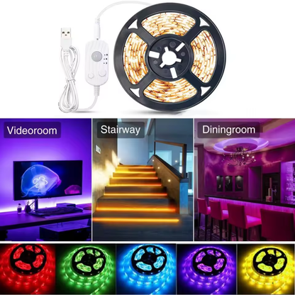 ROLLO DE LUCES CON SENSOR DE MOVIMIENTO – Iluminación automática, moderna y sin esfuerzo