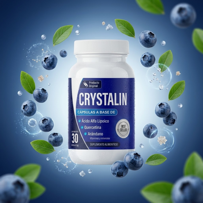 CRYSTALIN – SALUD VISUAL AVANZADA | Protección, alivio y descanso para tus ojos cada día
