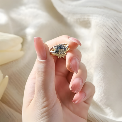 ANILLO SOL Y LUNA – Unión eterna, equilibrio perfecto y amor que trasciende