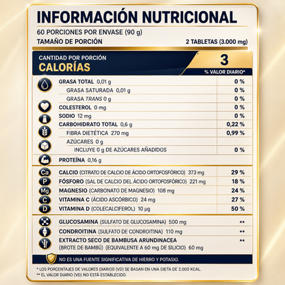 CALCITRIN GOLD – Apoyo para huesos y articulaciones