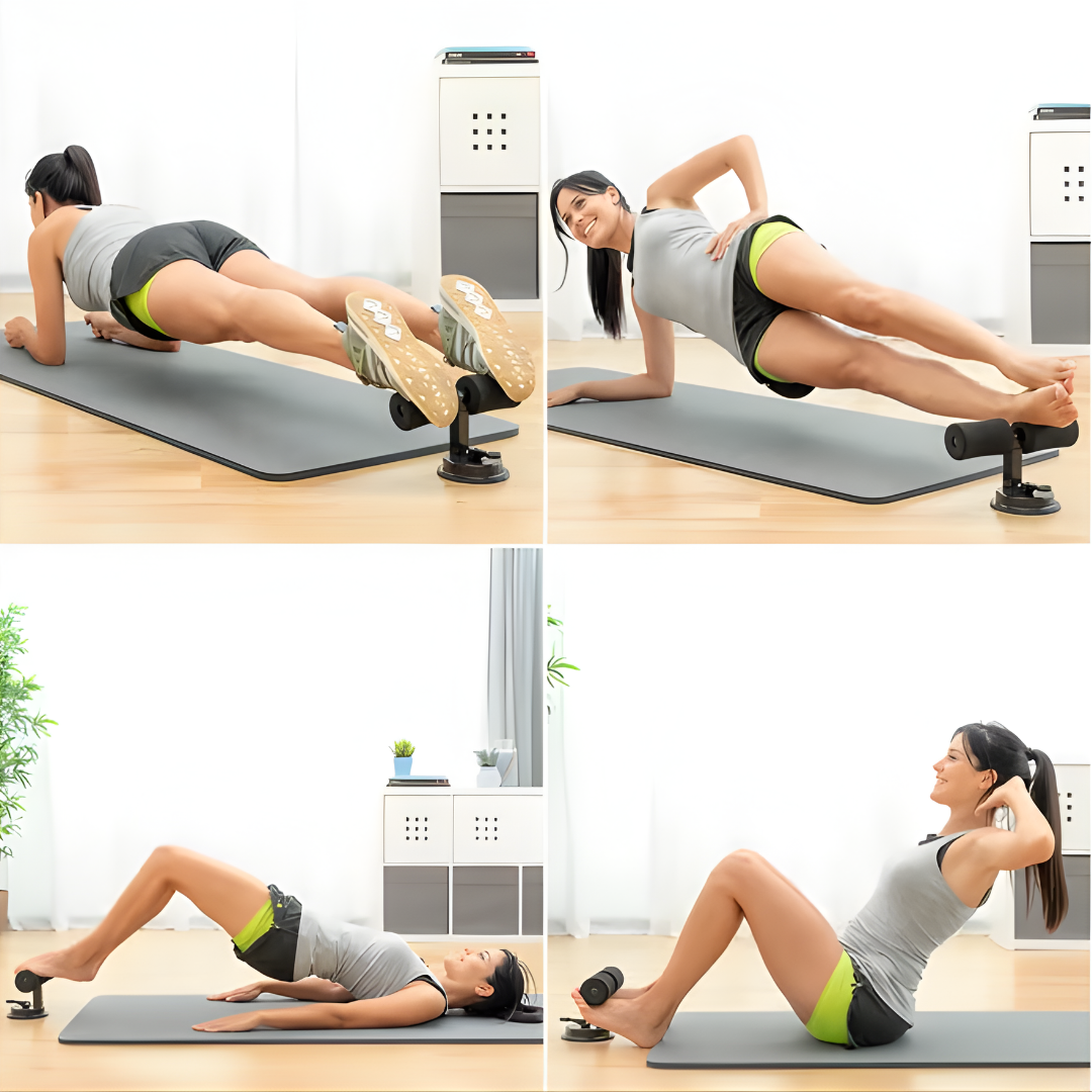 MÁQUINA DE ABDOMINALES – Empieza sin esfuerzo, entrena con control y fortalece tu abdomen desde casa