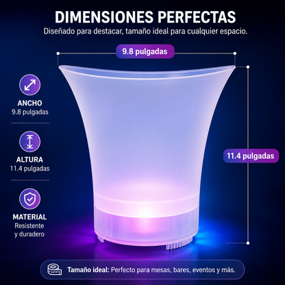 HIELERA BLUETOOTH – Enfría tus bebidas, enciende la música y eleva cualquier reunión