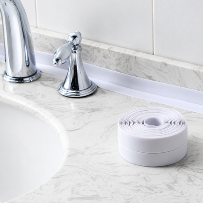CINTA SELLADORA (PACK x2) — Sella juntas de baño y cocina, bloquea la humedad y previene el hongo de una vez por todas