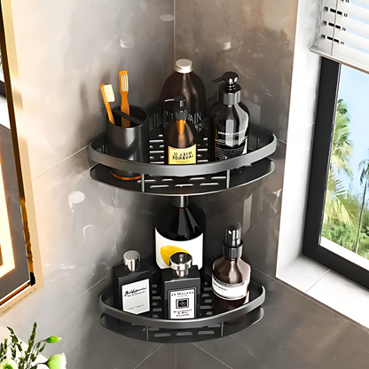 ESTANTERÍA TRIANGULAR – Aprovecha cada rincón y mantén todo en orden