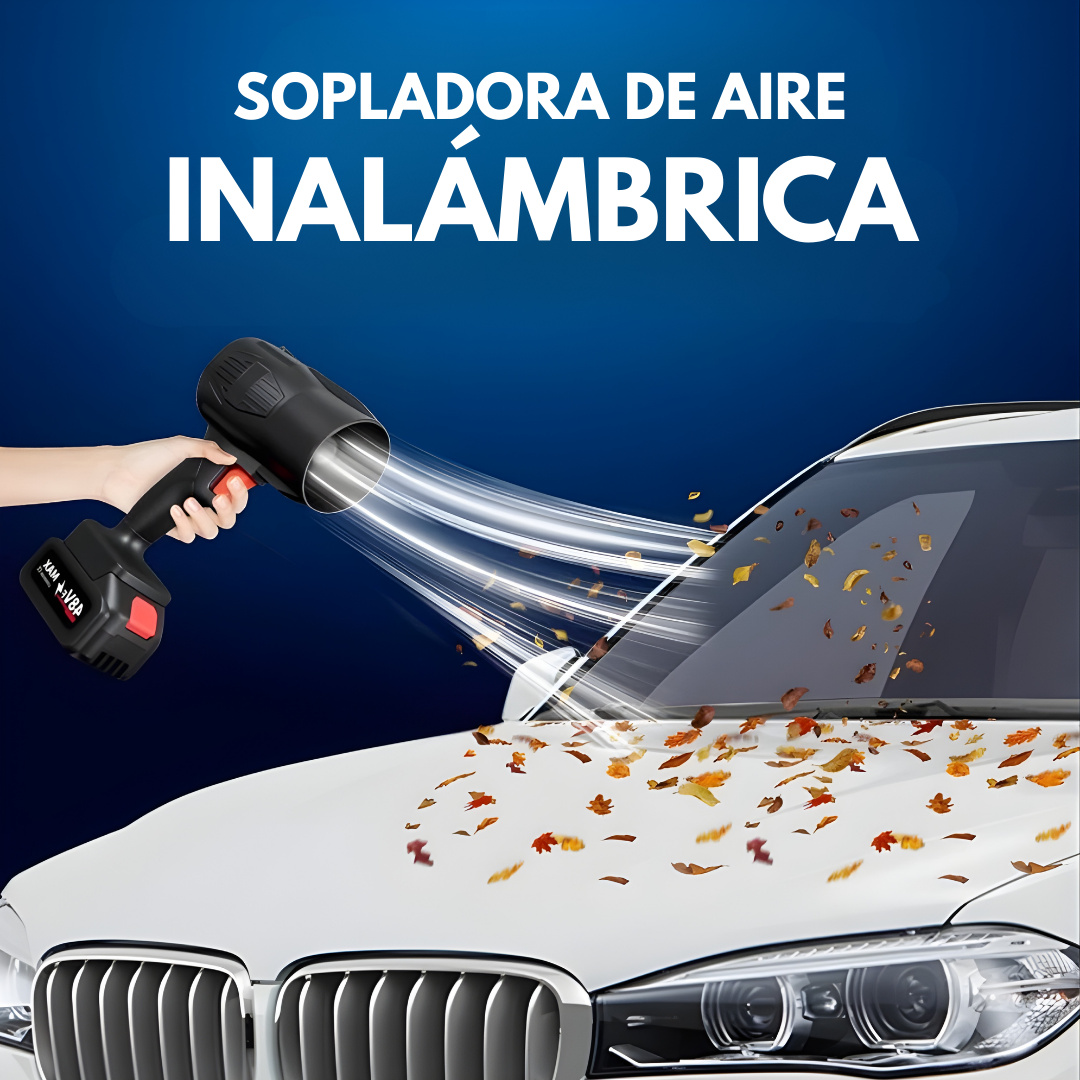 JET SOPLADORA INALÁMBRICA ULTRA VENTI – Limpieza potente, portátil y sin cables para cualquier espacio