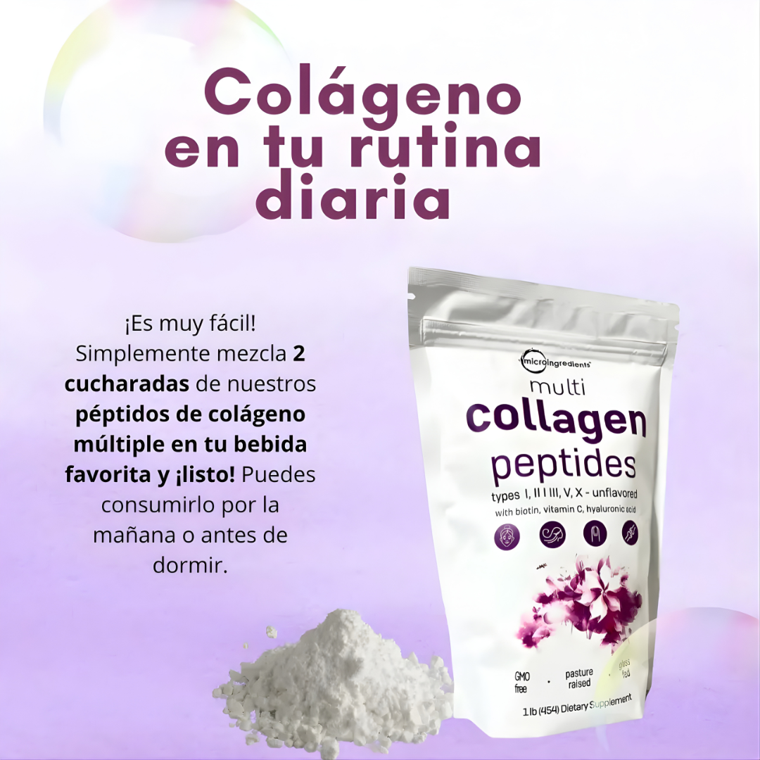 MULTICOLLAGEN PEPTIDES 1 LIBRA – Apoyo nutricional completo, bienestar diario y nutrición consciente