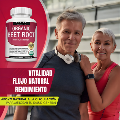 BEET ROOT – Energía natural, mejor circulación y apoyo al rendimiento físico