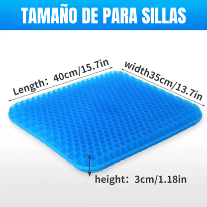 COJIN DE SILICON — La silla más cómoda no la tenías que comprar