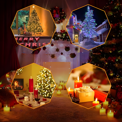 PROYECTOR NAVIDEÑO A PRUEBA DE AGUA – Iluminación festiva sin límites, incluso bajo la lluvia