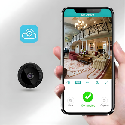 CÁMARA MINI ESPÍA – Monitoreo completo, discreción total y seguridad en tamaño mínimo