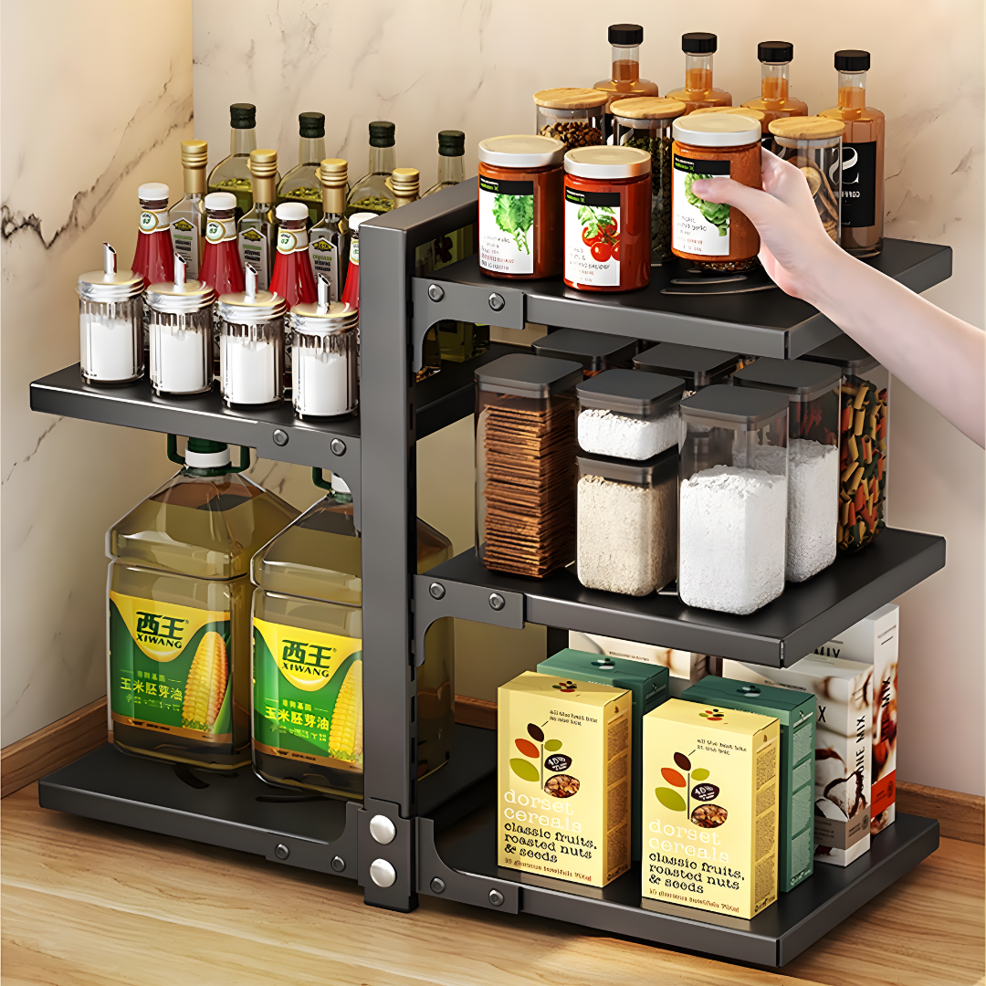 ESTANTERÍA ORGANIZADOR – Orden inteligente, espacio optimizado y cocina más funcional