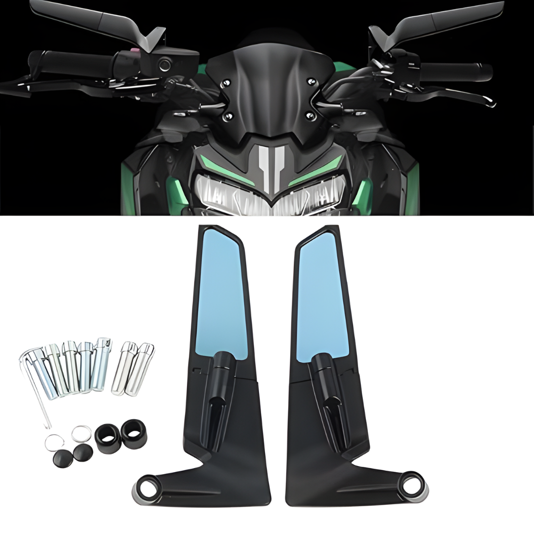 RETROVISORES PARA MOTO — Estilo deportivo y visibilidad total en tu moto