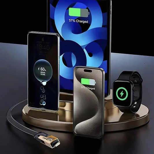 Cable Multiuso 4 en 1 con Carga Rápida | Alta Velocidad y Durabilidad – Potencia y versatilidad en un solo cable