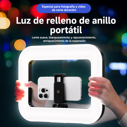 LUZ LED PARA GRABACION — Iluminacion profesional para tu contenido desde casa