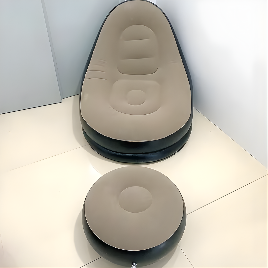 SILLON INFLABLE – Comodidad instantánea, descanso portátil y relax en cualquier lugar