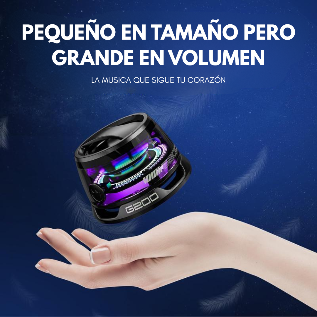 BOCINA MAGNÉTICA PORTÁTIL – Sonido potente donde quieras, sin límites