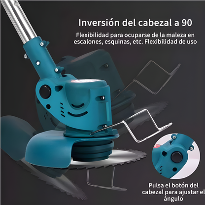 CORTADORA DE MALEZA – Potencia inalámbrica, corte eficiente y jardín siempre impecable