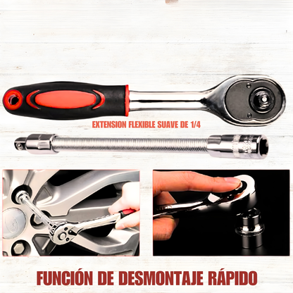 JUEGO DE LLAVES 46 PIEZAS – Reparaciones completas, herramientas precisas y control total en cada trabajo
