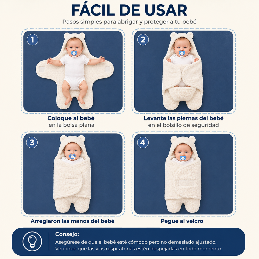 EDREDÓN PARA BEBÉ - Protección, ternura y abrigo: todo lo que tu pequeño necesita desde el primer día.