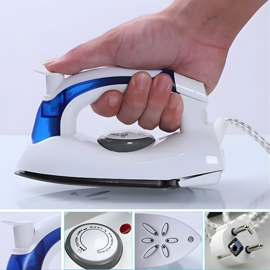 PLANCHA DE ROPA SMART PORTÁTIL – Planchado rápido, vapor eficiente y ropa impecable en cualquier lugar