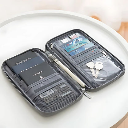 PORTA PASAPORTE DOCUMENTOS – Organización segura para tus viajes