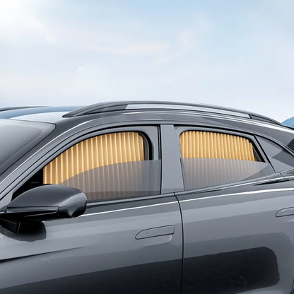 PAR DE CORTINAS PARA AUTO – Protección solar, privacidad y confort en cada viaje