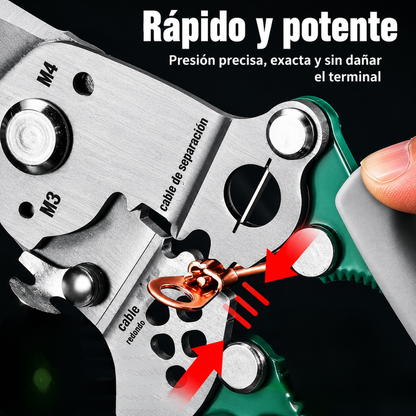 ALICATE PLEGABLE MULTIFUNCIONAL — 18 herramientas en una sola, plegada en el bolsillo y lista para cualquier trabajo