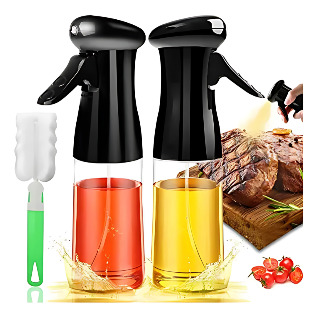 BOTELLA SPRAY DE ACEITE – Cocina saludable con la dosis exacta y sin excesos