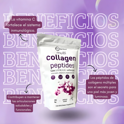 MULTICOLLAGEN PEPTIDES 1 LIBRA – Apoyo nutricional completo, bienestar diario y nutrición consciente